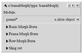Our frameMorph &ldquo;subclass&rdquo;. Notice the &ldquo;a&rdquo; before the name.
